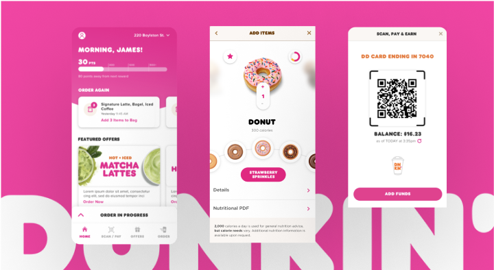 Dunkin App Redesign